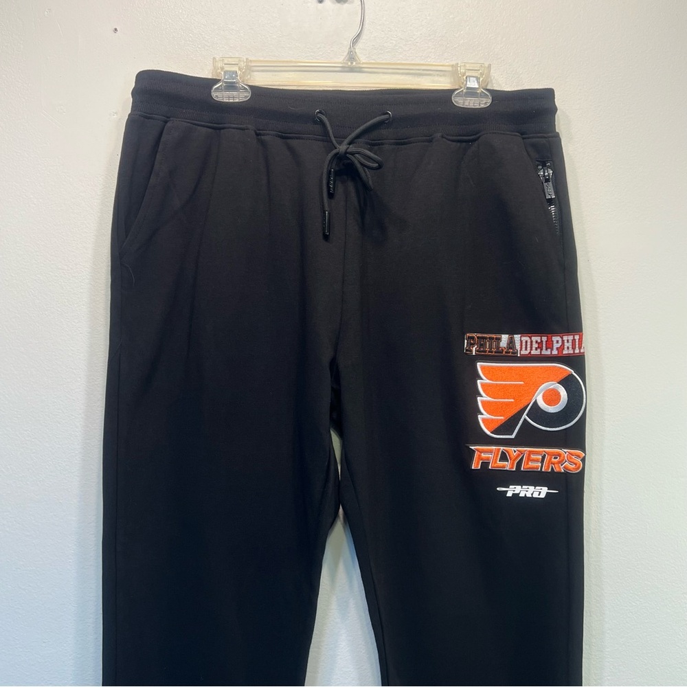Pro Standard Luxury Athletic Collection Philadelphia Flyers Sweatpants NEW Sz L - Picture 5 of 13